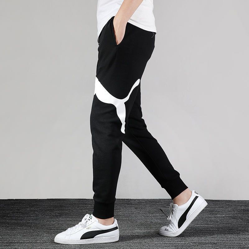Puma Big Logo Graphic Pants 'Black' 581037-01 sold by KicksCrew product image thumbnail 5
