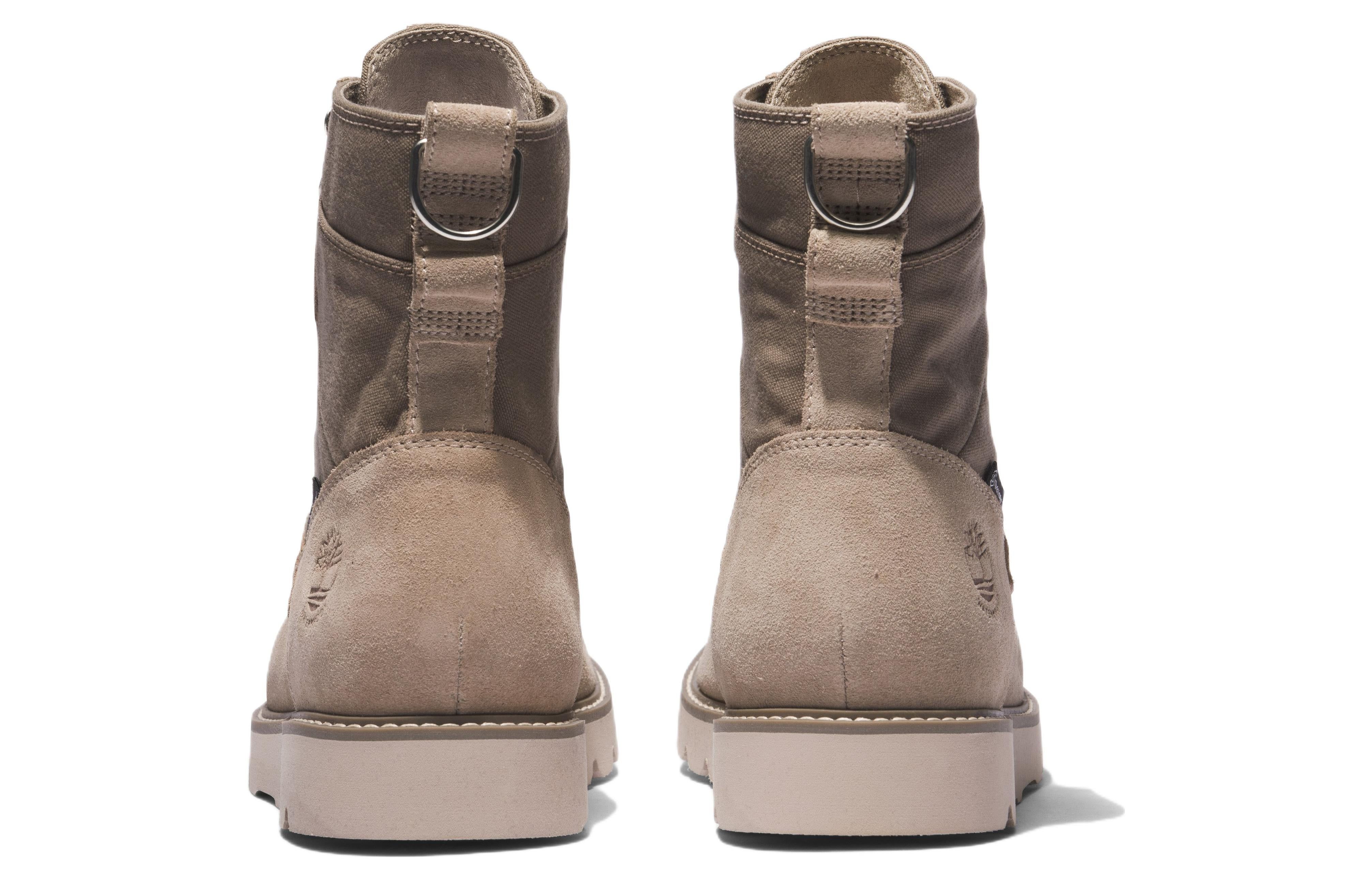 Timberland Vibram Waterproof Leather and Fabric Boots 'Beige Suede' A5M8VK51 sold by KicksCrew product image thumbnail 5