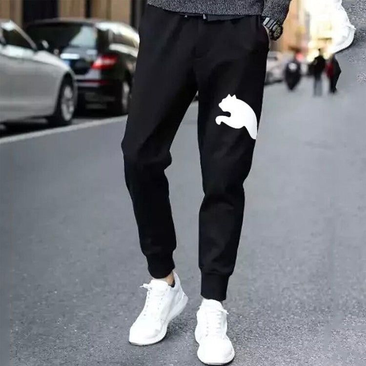 Puma Big Logo Graphic Pants 'Black' 581037-01 sold by KicksCrew product image thumbnail 3