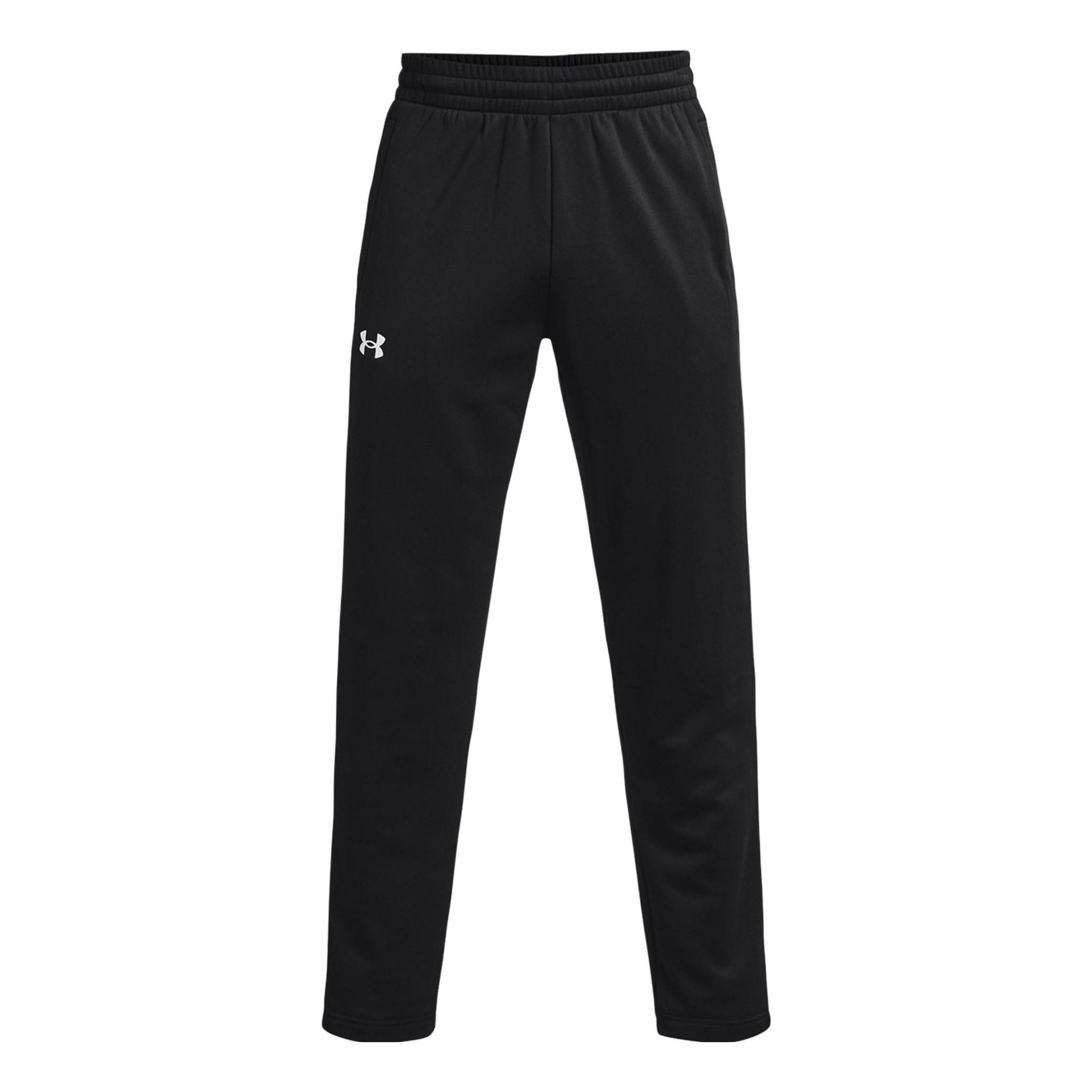 Under Armour Fleece Pants 'Black White' 1373402-001 sold by KicksCrew