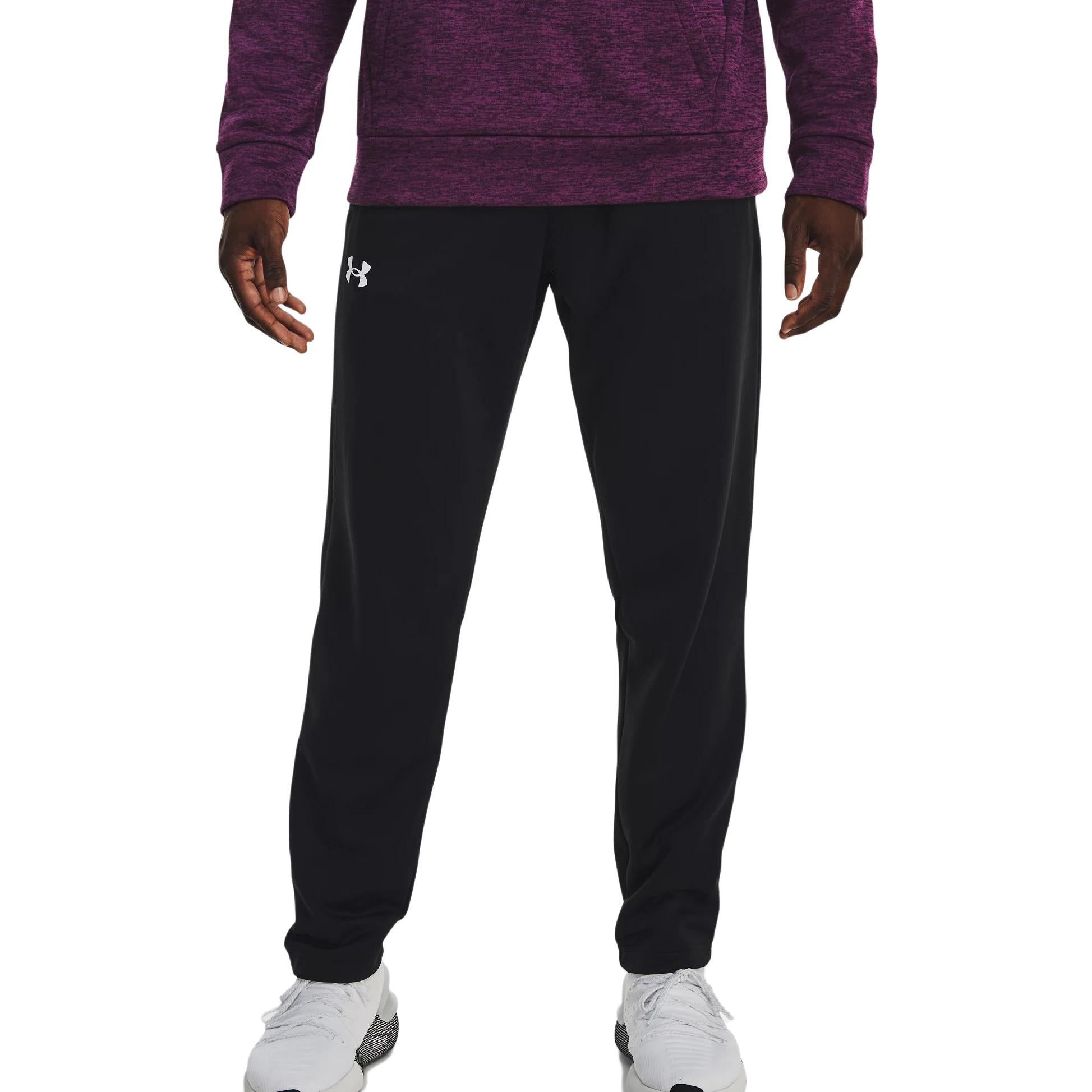 Under Armour Fleece Pants 'Black White' 1373402-001 sold by KicksCrew product image thumbnail 4