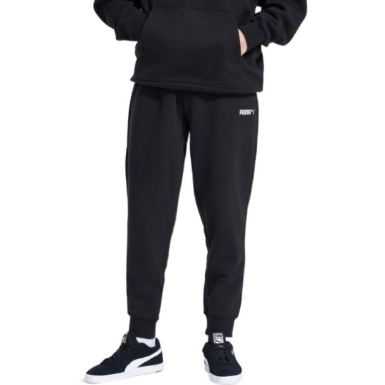 Puma Essentials Fleece Sweatpant 'Black' 534366-01 sold by KicksCrew product image thumbnail 3