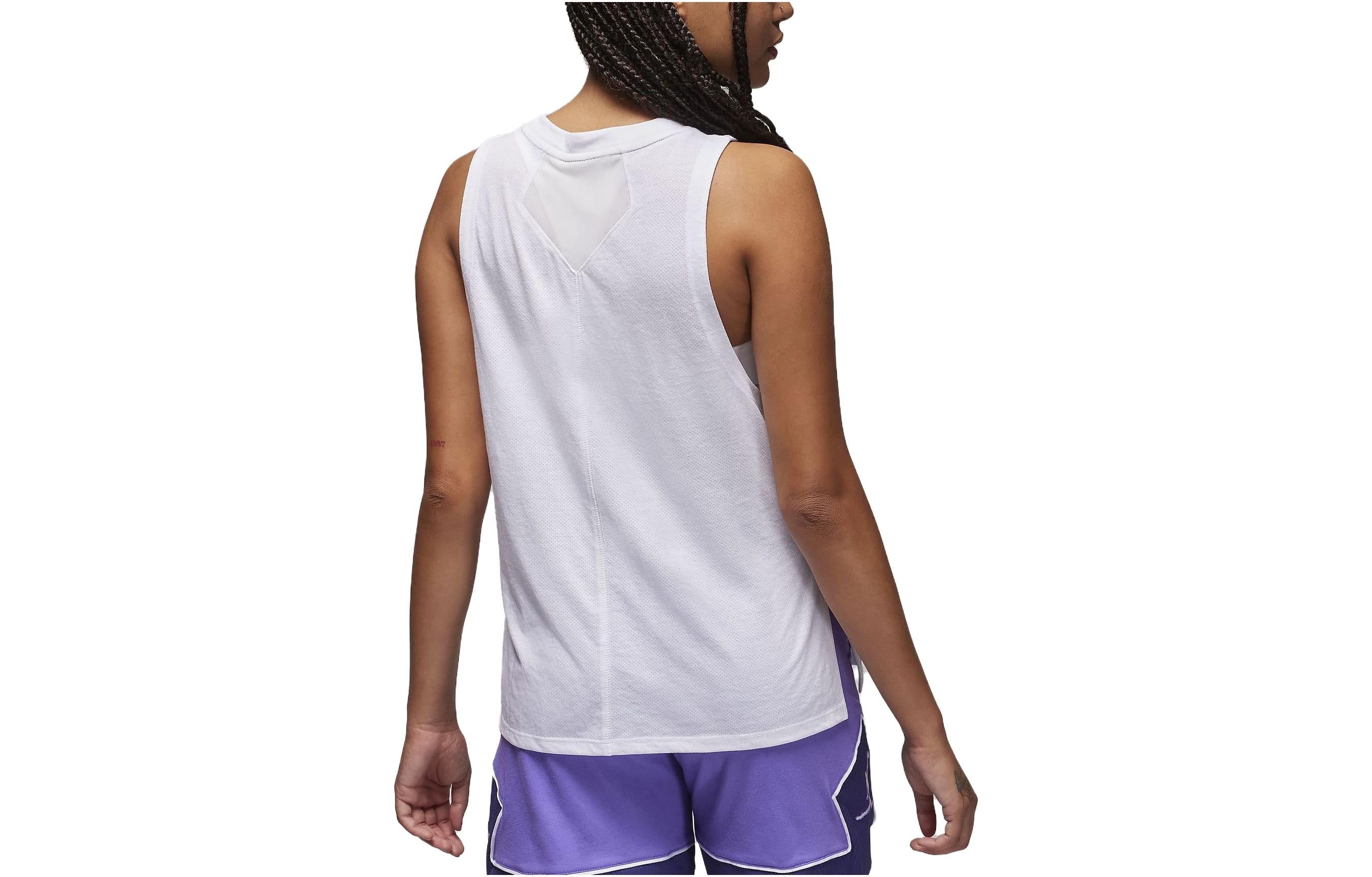 (WMNS) Air Jordan Sport Diamond Tank Top 'White' FB4629-100 sold by KicksCrew product image thumbnail 3