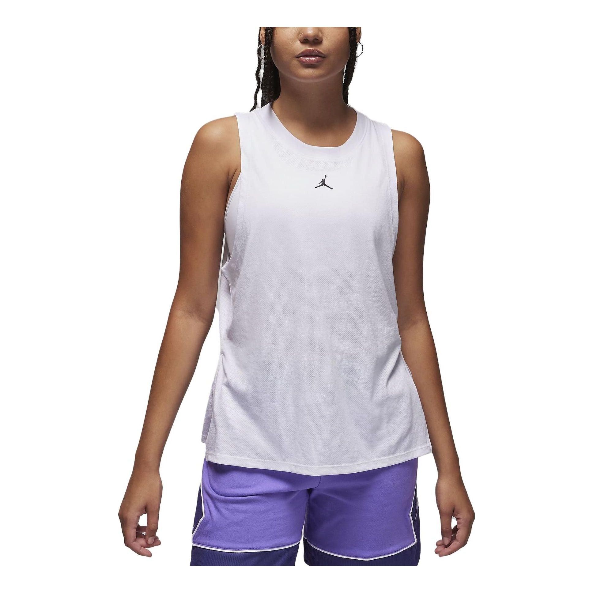 (WMNS) Air Jordan Sport Diamond Tank Top 'White' FB4629-100 sold by KicksCrew