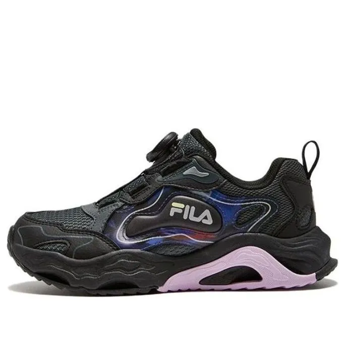 (GS) FILA Sportswear Running Shoes 'Black Lilac' K15B342504FBO sold by KicksCrew