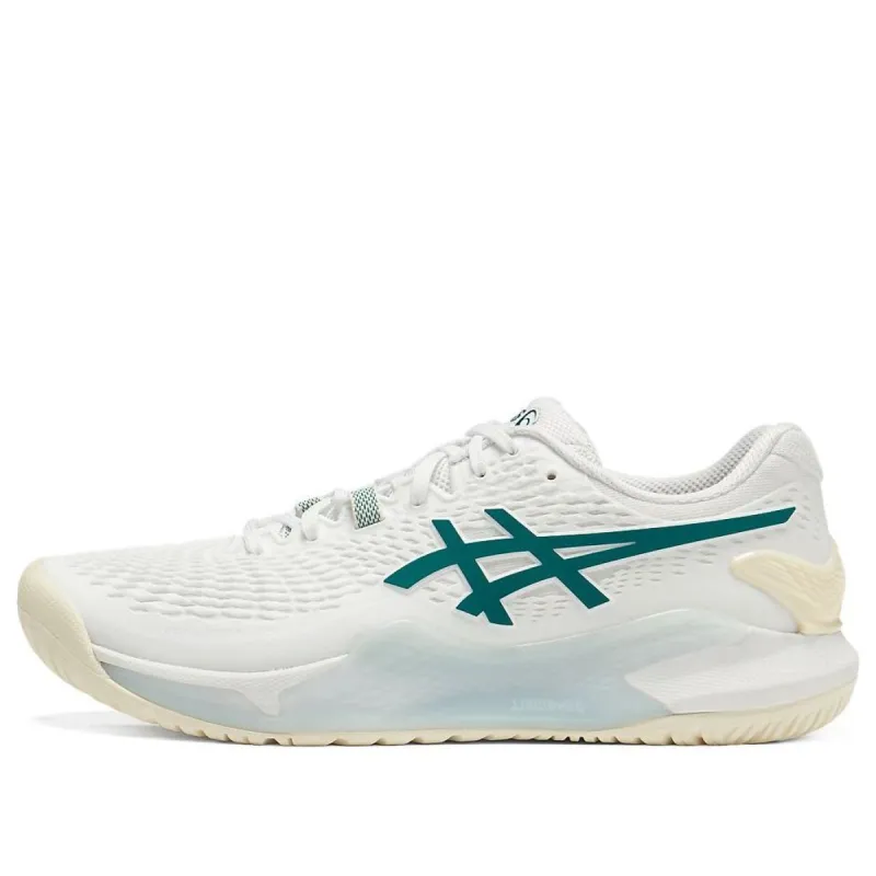 ASICS Gel-Resolution 9 'White Pitch Green' 1041A435-101 sold by KicksCrew