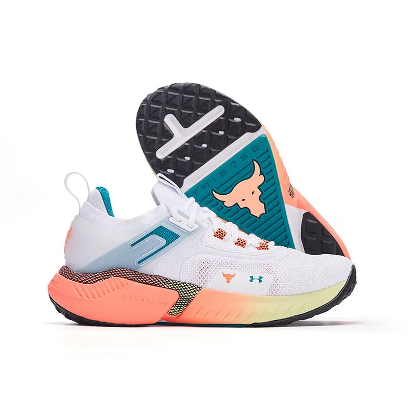 (GS) Under Armour Project Rock 5 'White After Burn' 3025437-100 sold by KicksCrew product image thumbnail 2