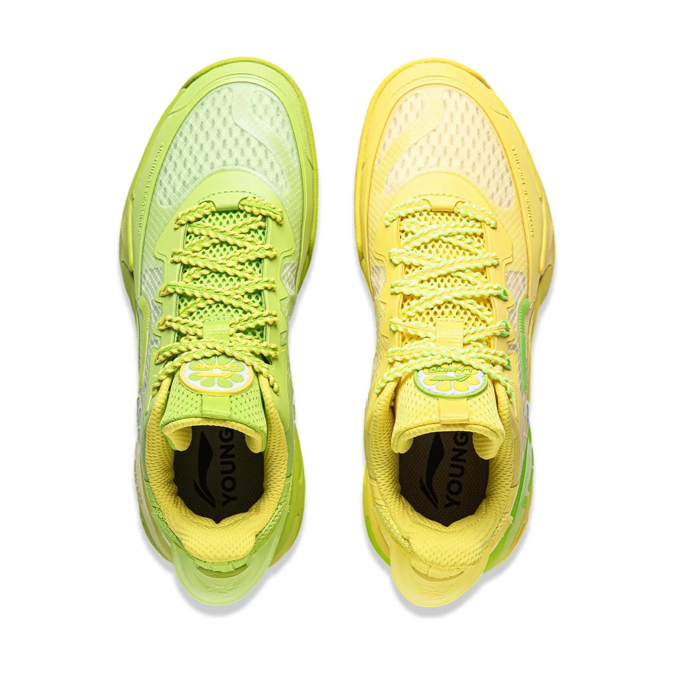 (GS) Li-Ning Wind Shadow 2.0 'Neon Green Yellow' YKBU072-5 sold by KicksCrew product image thumbnail 4
