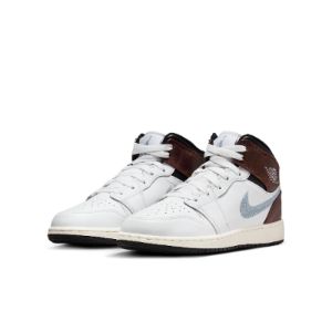 (GS) Air Jordan 1 Mid SE 'White Blue Grey' FQ8162-142 sold by KicksCrew