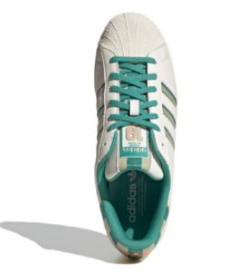 Adidas Originals Superstar Shoes 'Cream White Green Gold' IE2931 sold by KicksCrew