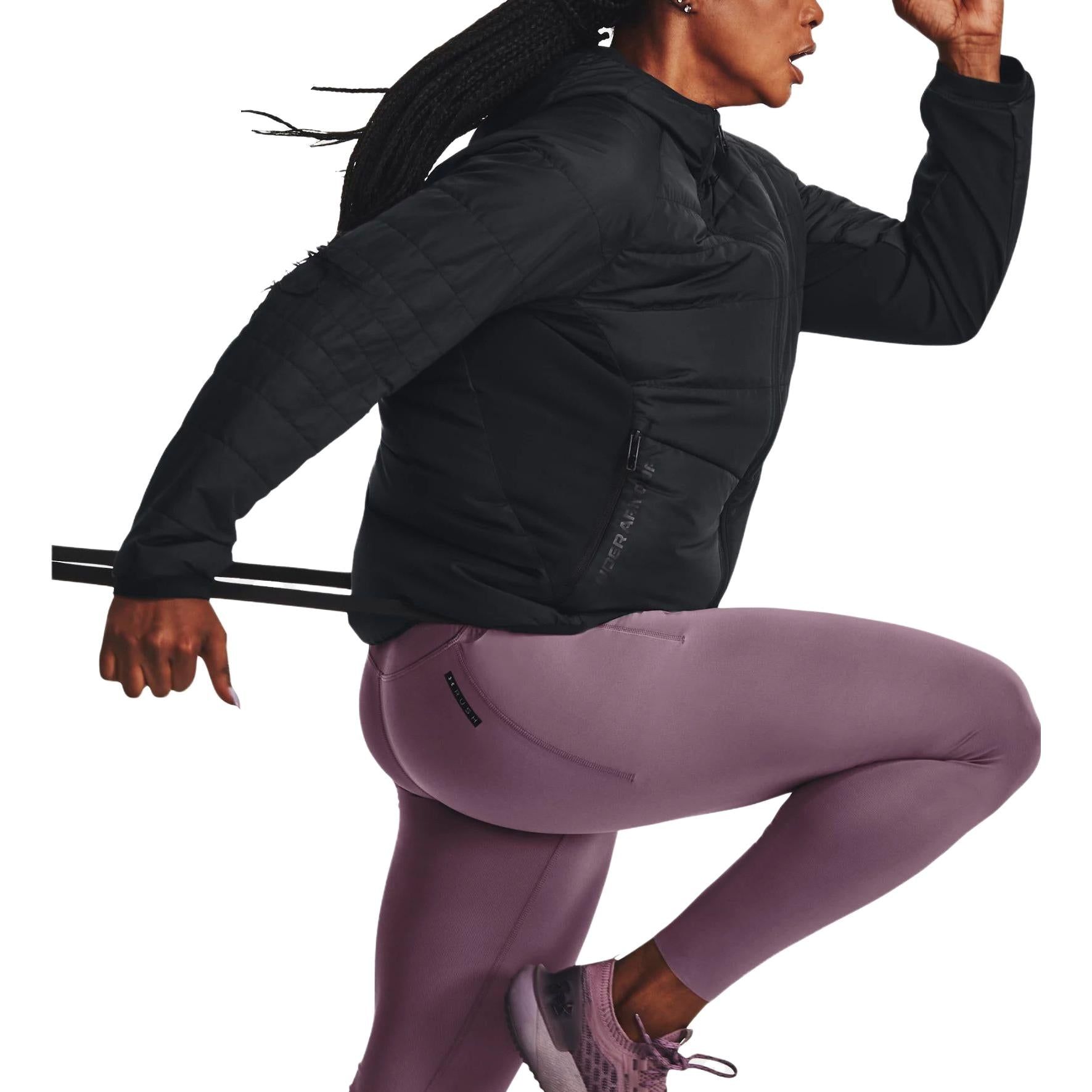 (WMNS) Under Armour Storm Session Hybrid Jacket 'Black' 1378500-001 sold by KicksCrew product image thumbnail 5