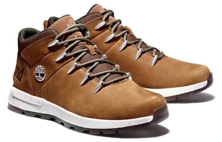 Timberland Euro Sprint Trekker Mid Hiking Shoes 'Brown' A25DCF13 sold by KicksCrew product image thumbnail 2