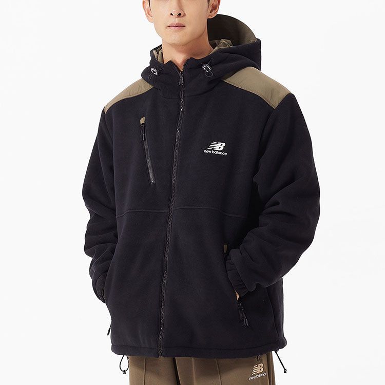 New Balance Logo Reversible Jacket 'Black' AMJ23317-BK sold by KicksCrew product image thumbnail 5