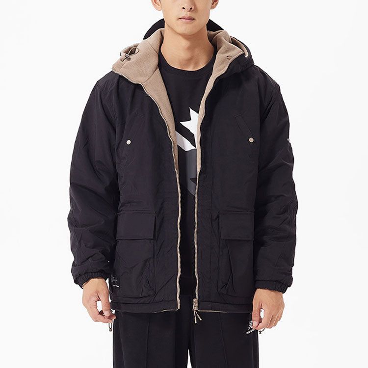 New Balance Logo Reversible Jacket 'Black' AMJ23317-BK sold by KicksCrew product image thumbnail 4