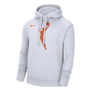 Nike Primary Logo Hoodie White Basketball Official 'White' DR9596-100 sold by KicksCrew