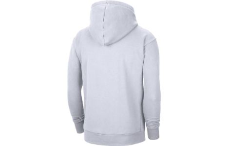Nike Primary Logo Hoodie White Basketball Official 'White' DR9596-100 sold by KicksCrew