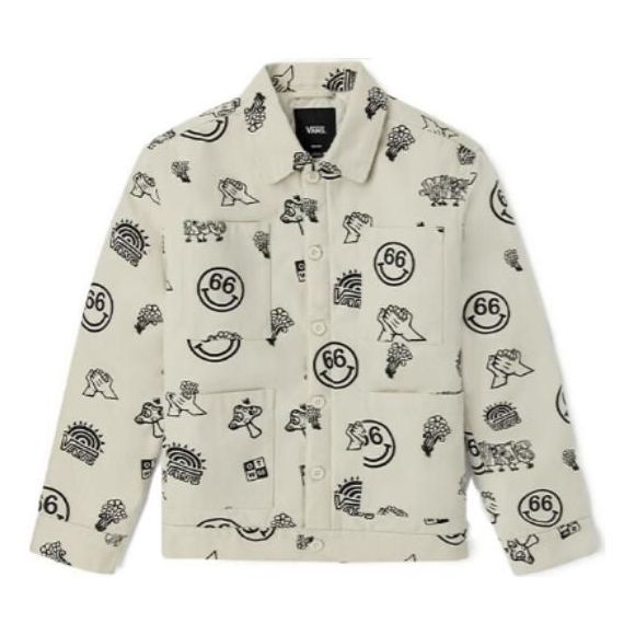 Vans Smile Jacket 'Beige' VN0A5H8K7DS sold by KicksCrew