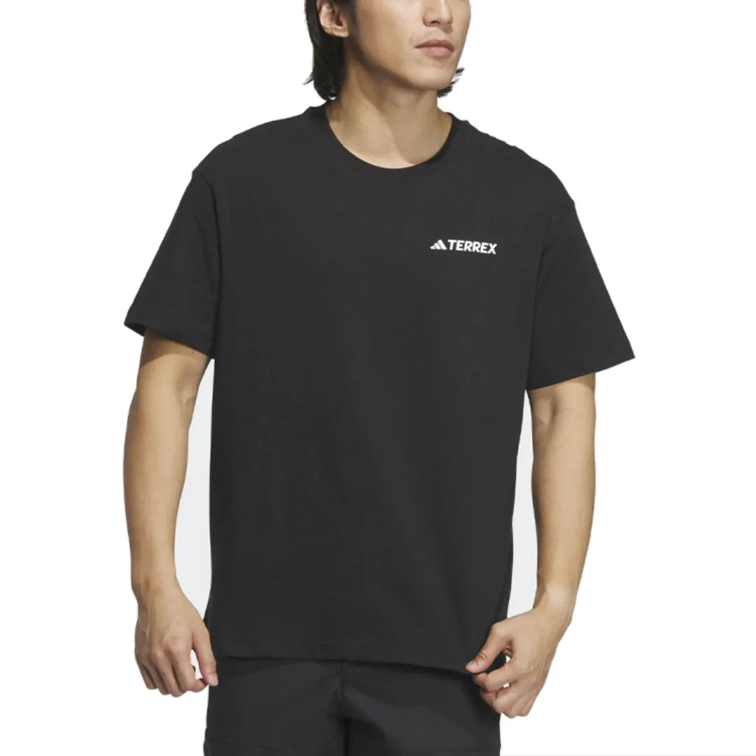 adidas Terrex Graphic T-Shirt 'Black White' IC1945 sold by KicksCrew product image thumbnail 3