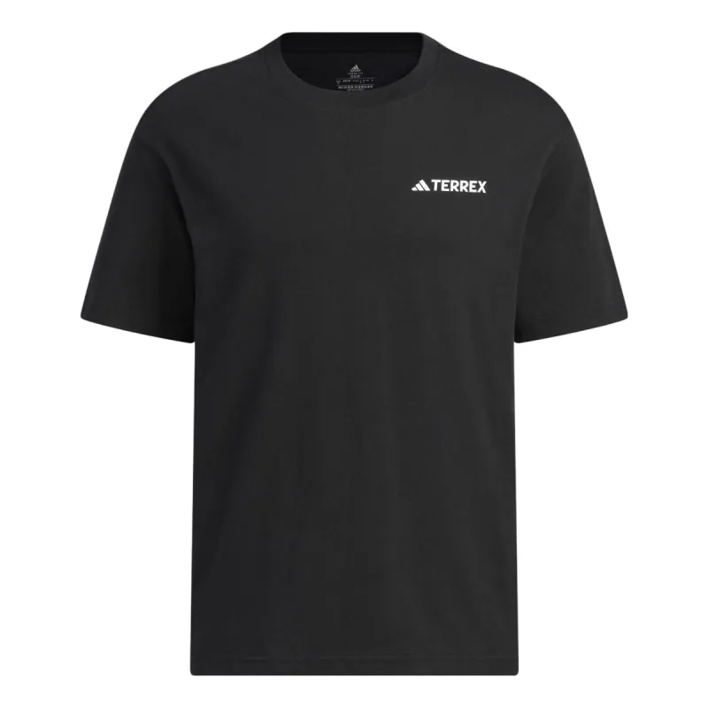 adidas Terrex Graphic T-Shirt 'Black White' IC1945 sold by KicksCrew