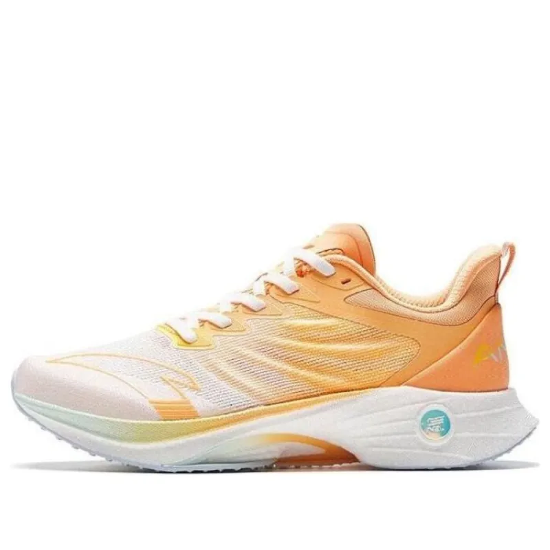 (WMNS)  ANTA Mach 3 'White Orange' 122335583-3 sold by KicksCrew