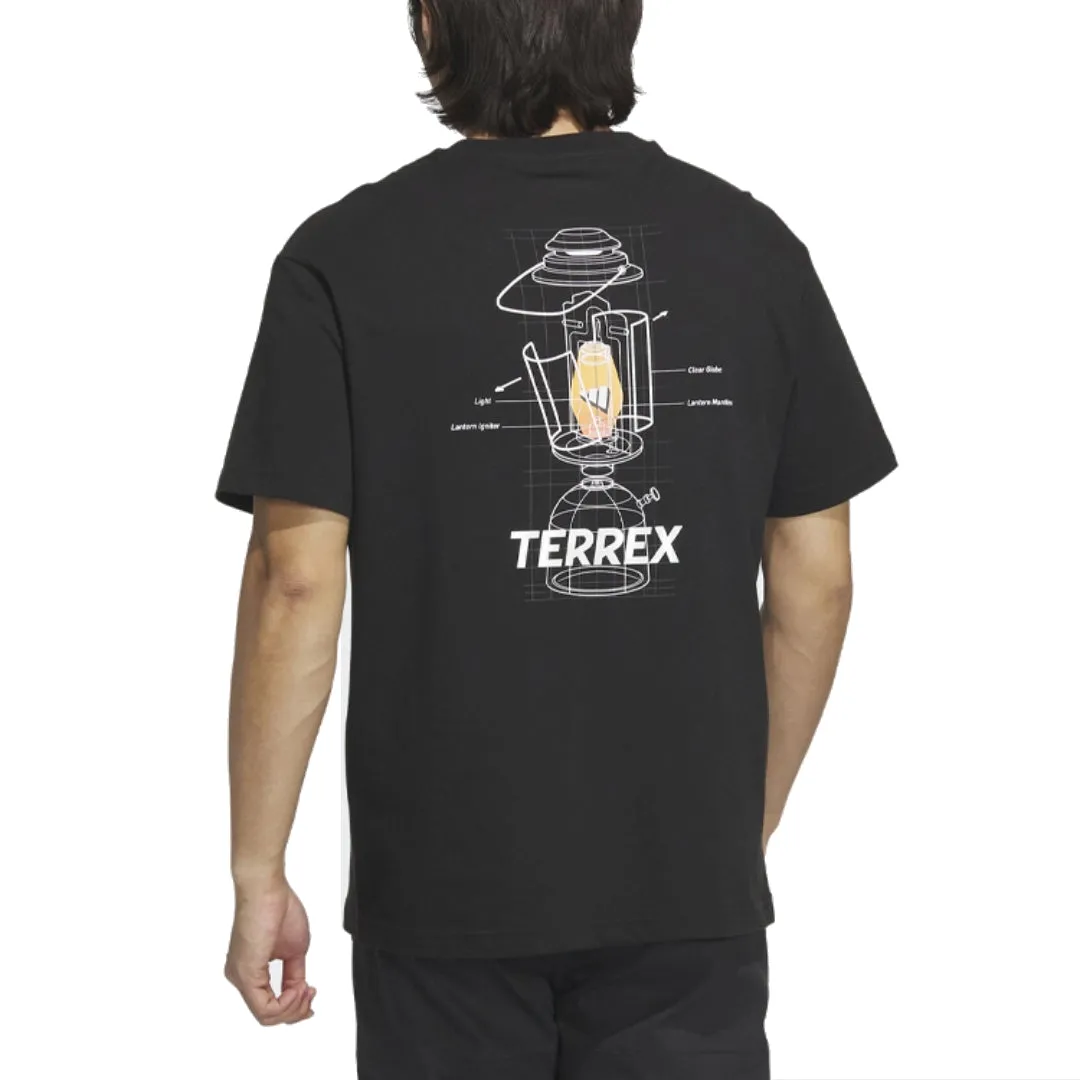 adidas Terrex Graphic T-Shirt 'Black White' IC1945 sold by KicksCrew product image thumbnail 2