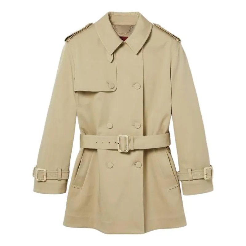 (WMNS) Gucci Cotton Stretch Garbardine Coat 'Beige' 786029-Z8BR3-2298 sold by KicksCrew