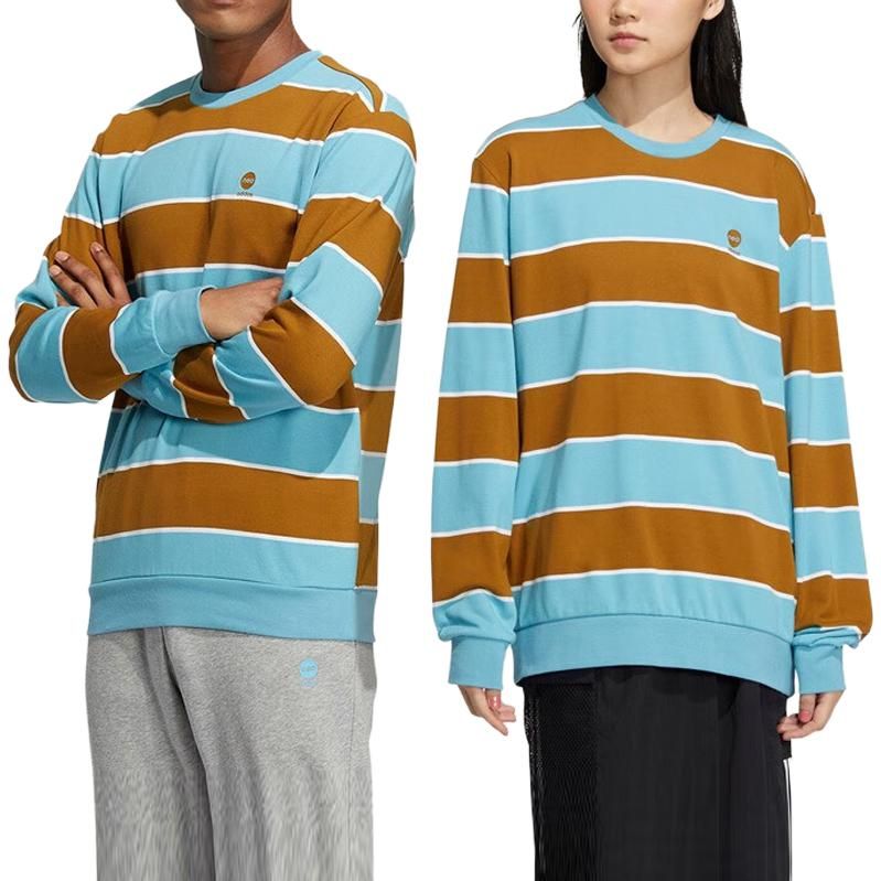 Adidas Neo Essentials Sweatshirts 'Blue Brown' IA4960 sold by KicksCrew product image thumbnail 5