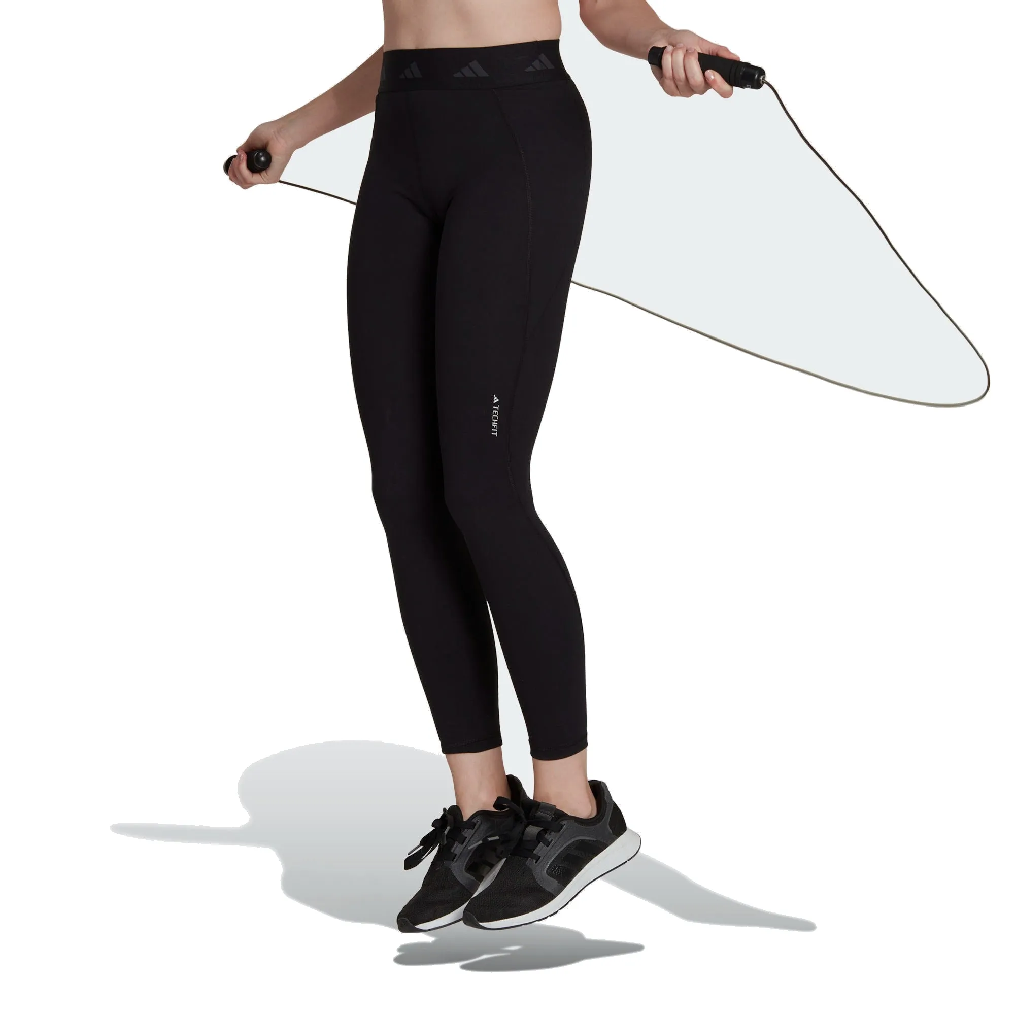 (WMNS) adidas Techfit Brushed Full-Length Leggings 'Black' HS8757 sold by KicksCrew product image thumbnail 2