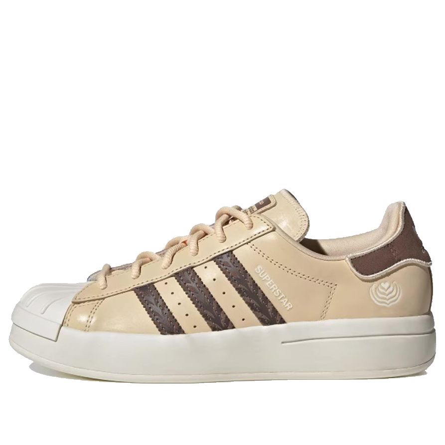 (WMNS) adidas originals Superstar Ayoon 'Tan White' IE5523 sold by KicksCrew