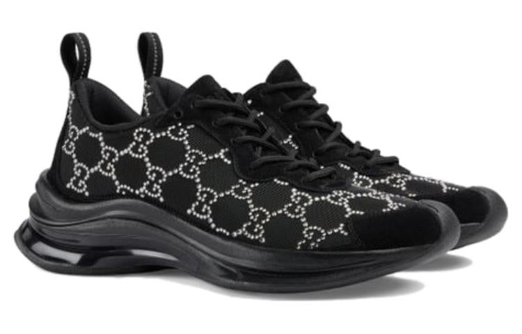 (WMNS) GUCCI Run GG Crystal Sneaker 'Black' 758088-FACG4-1099 sold by KicksCrew product image thumbnail 3