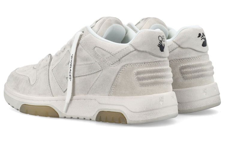 Off-White Out Of Office Vintage Leather 'Grey White' OMIA189F22LEA0120101 sold by KicksCrew product image thumbnail 4