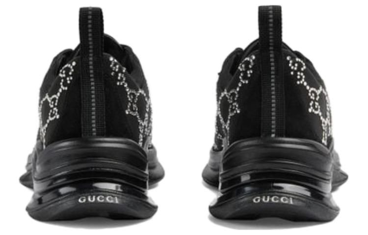 (WMNS) GUCCI Run GG Crystal Sneaker 'Black' 758088-FACG4-1099 sold by KicksCrew product image thumbnail 4