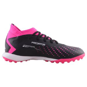 Adidas Predator Accuracy.3 Turf Boots 'Core Black Team Shock Pink 2' GW4637 sold by KicksCrew