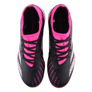 Adidas Predator Accuracy.3 Turf Boots 'Core Black Team Shock Pink 2' GW4637 sold by KicksCrew