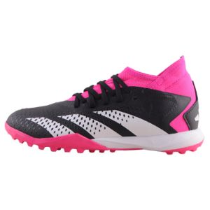 Adidas Predator Accuracy.3 Turf Boots 'Core Black Team Shock Pink 2' GW4637 sold by KicksCrew