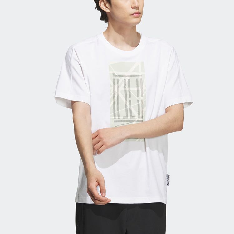 Adidas WJ Logo T-shirt 'White' IA8150 sold by KicksCrew product image thumbnail 2