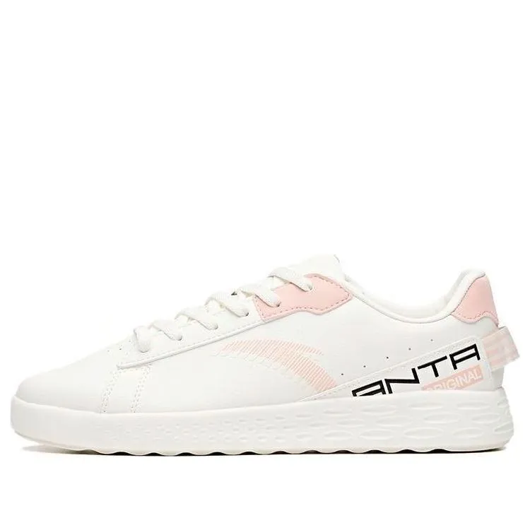 (WMNS) ANTA Leisure Shoes 'White Pink' 122028069-1 sold by KicksCrew