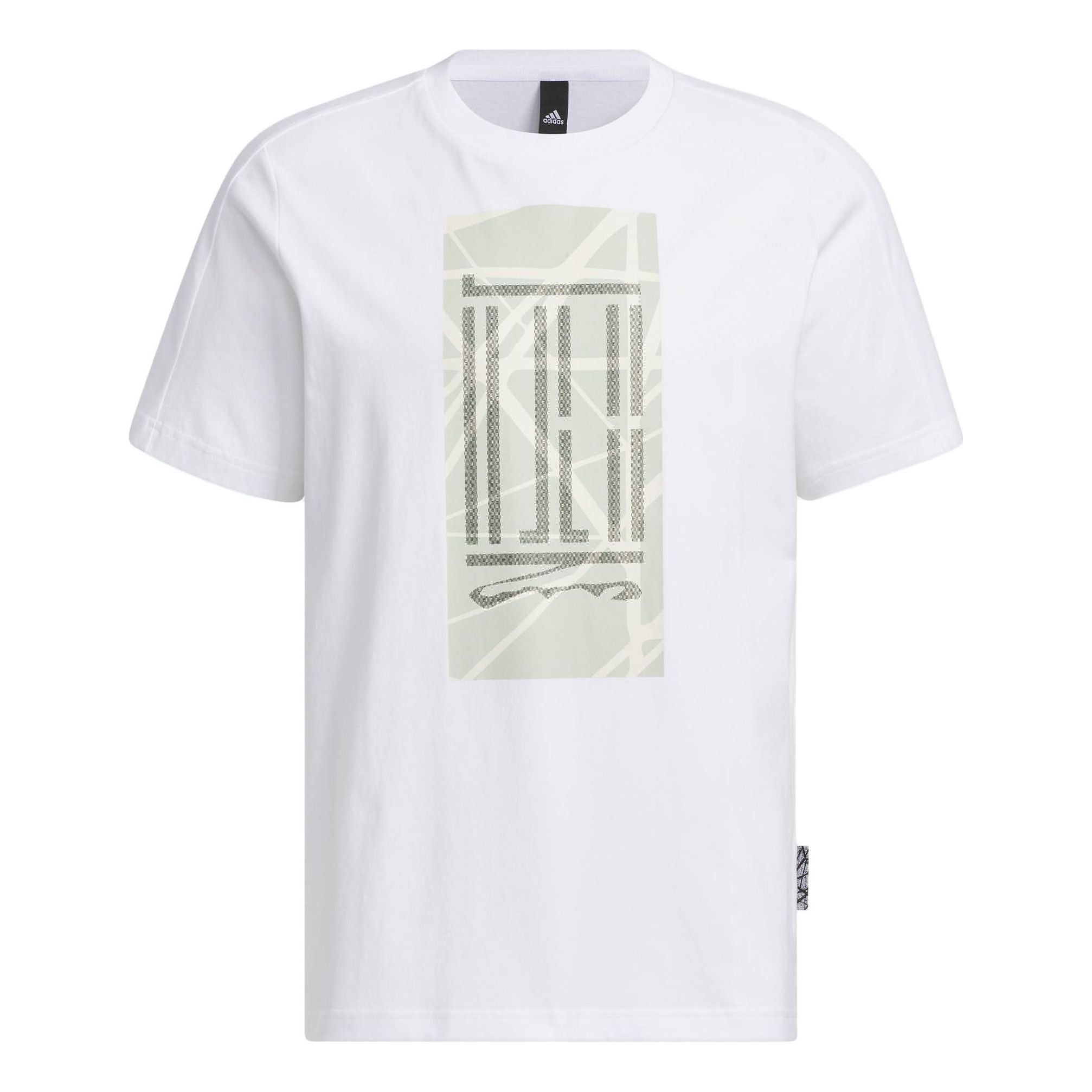 Adidas WJ Logo T-shirt 'White' IA8150 sold by KicksCrew