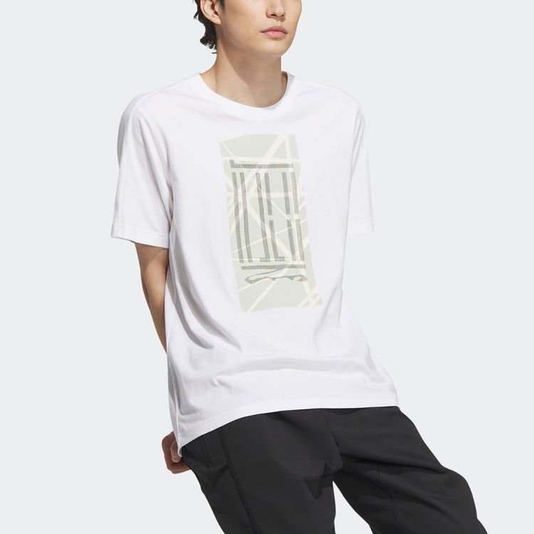 Adidas WJ Logo T-shirt 'White' IA8150 sold by KicksCrew product image thumbnail 4