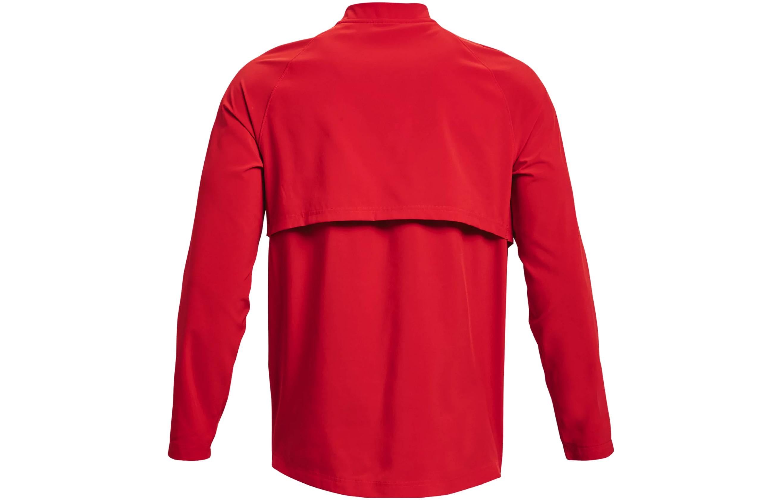Under Armour Utility Long Sleeve Cage Jacket 'Red' 1375656-600 sold by KicksCrew product image thumbnail 2