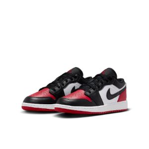 (GS) Air Jordan 1 Low 'Bred Toe 2.0' 553560-161 sold by KicksCrew
