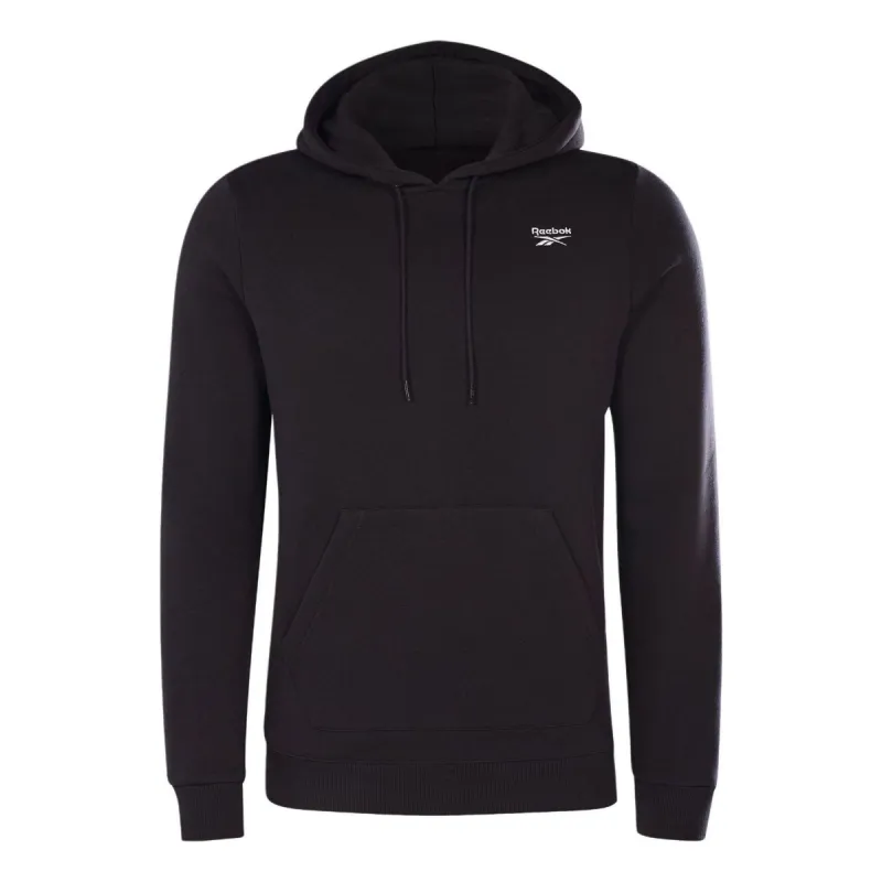 Reebok Identity French Terry Hoodie 'Black' GR9197 sold by KicksCrew
