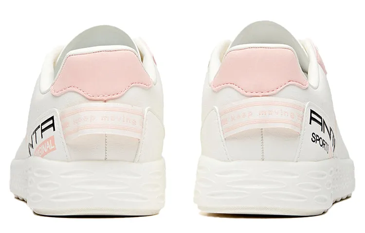 (WMNS) ANTA Leisure Shoes 'White Pink' 122028069-1 sold by KicksCrew product image thumbnail 4