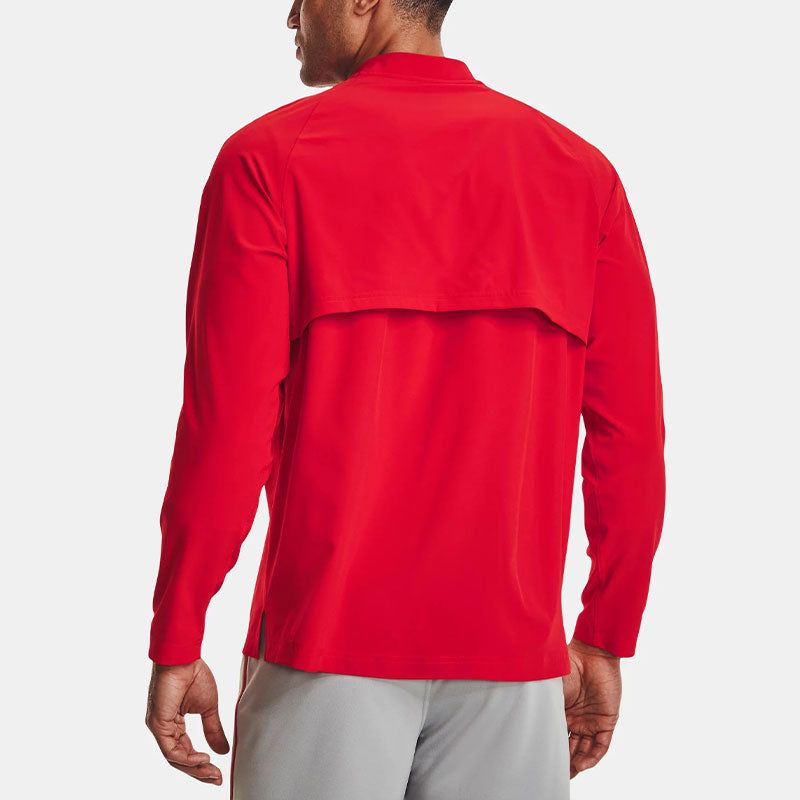 Under Armour Utility Long Sleeve Cage Jacket 'Red' 1375656-600 sold by KicksCrew product image thumbnail 4