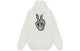 Balenciaga Drip Peace Hoodie Large Fit 'White' 651799TKVA2863932 sold by KicksCrew