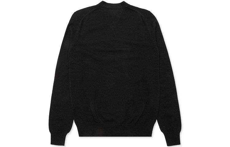 COMME des GARCONS PLAY Cardigan Gold Emblem 'Black' AZ-N050-051-1 sold by KicksCrew product image thumbnail 2