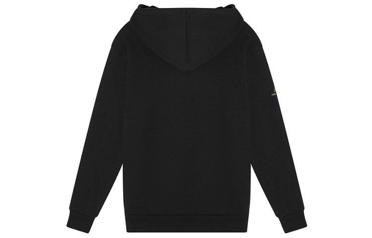 New Balance Graphic Print Hoodie 'Black White' AMT11336-BK sold by KicksCrew product image thumbnail 2