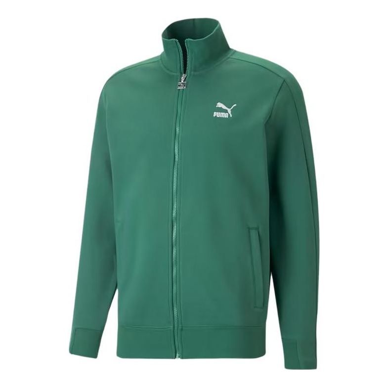 Puma T7 Track Jacket 'Green' 538195-37 sold by KicksCrew