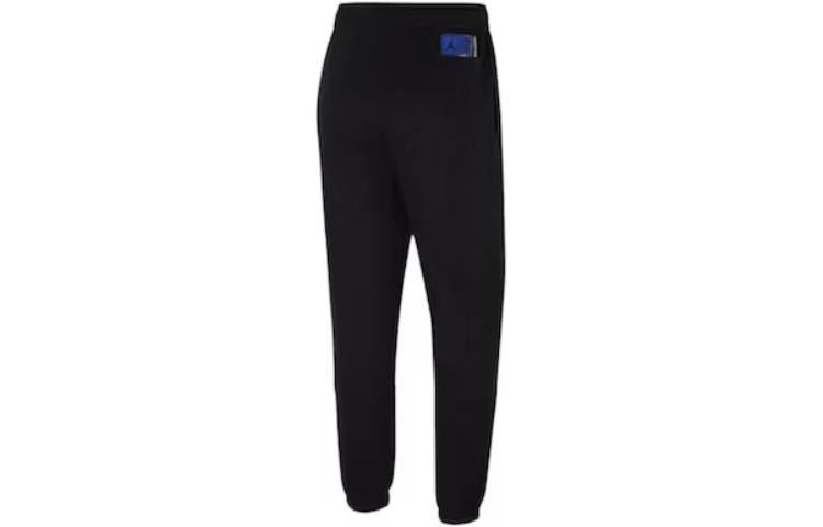 Air Jordan x Paris Saint-Germain Fleece Pants 'Black' CZ0818-010 sold by KicksCrew product image thumbnail 2
