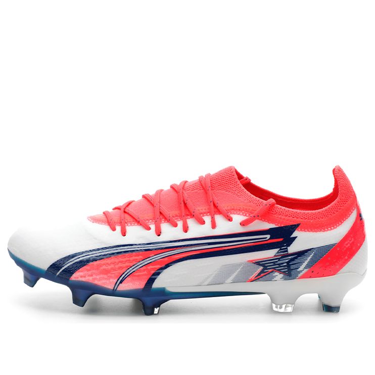 Puma Ultra Ultimate FG AG x Christian Pulisic 'White Blazing Blue' 107320-01 sold by KicksCrew